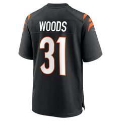 Ickey Woods Cincinnati Bengals Retired Player Game Jersey Black - Nike