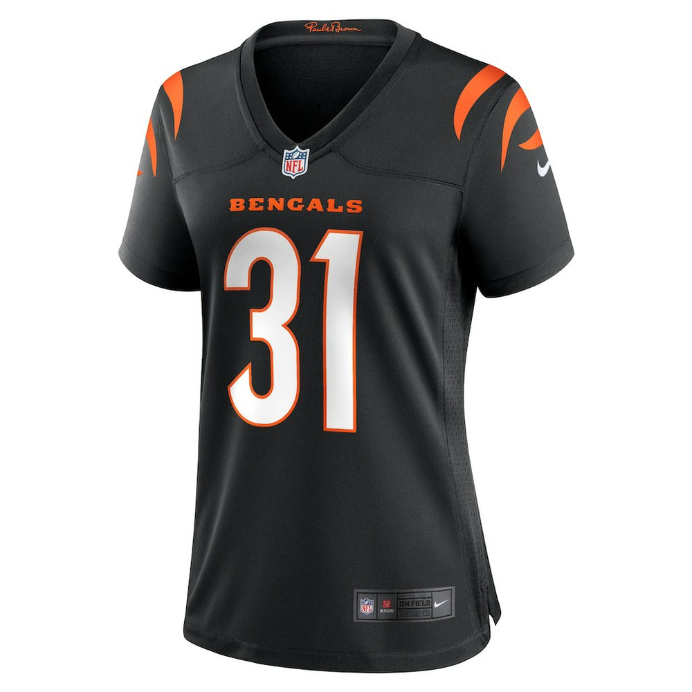 Ickey Woods Cincinnati Bengals Women's Retired Player Game Jersey Black - Nike