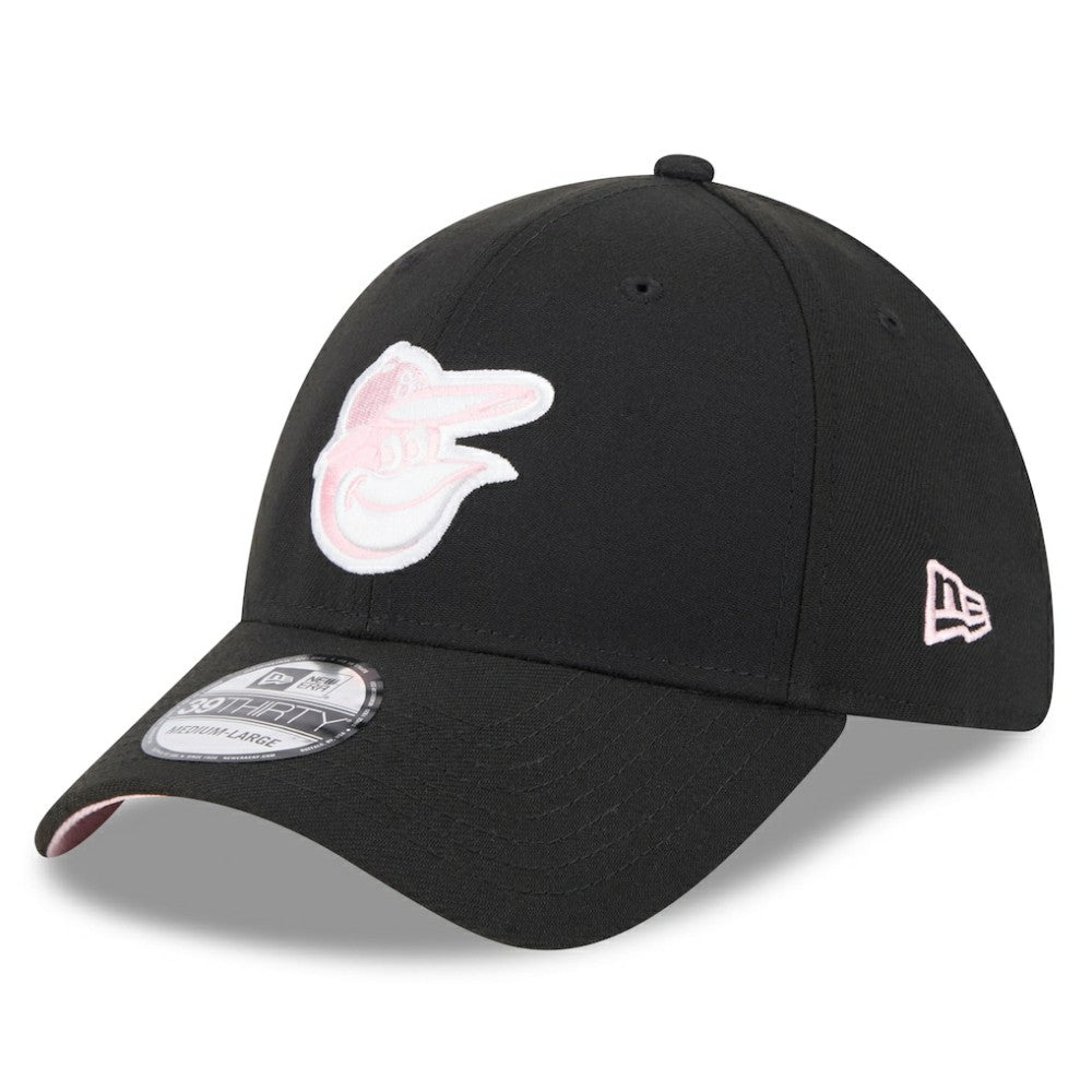 New Era  Baltimore Orioles  Black 2024 Mother's Day 39THIRTY Flex Hat discount
