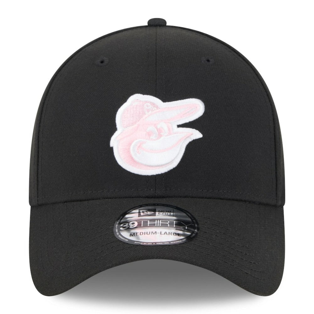New Era  Baltimore Orioles  Black 2024 Mother's Day 39THIRTY Flex Hat discount