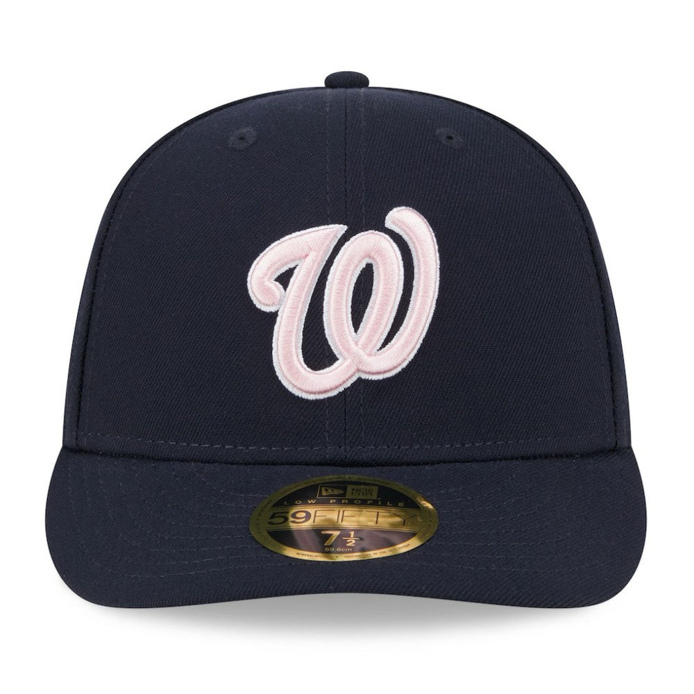 New Era  Washington Nationals  Navy 2024 Mother's Day Low Profile 59FIFTY Fitted Hat Online