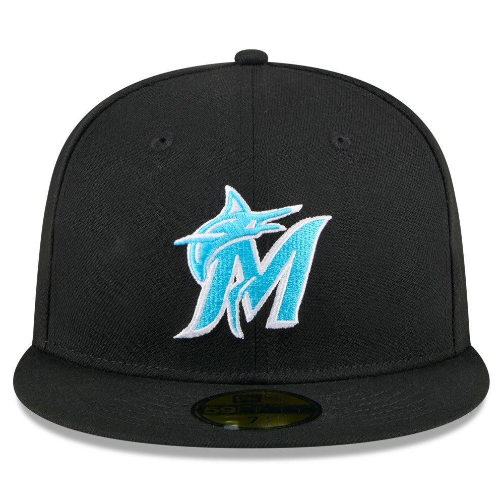 Miami Marlins New Era 2024 Father's Day 59FIFTY Fitted Hat for sale