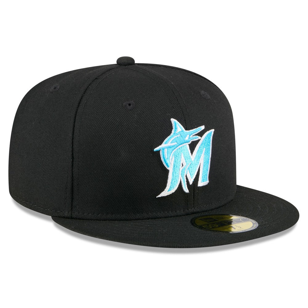 Miami Marlins New Era 2024 Father's Day 59FIFTY Fitted Hat for sale