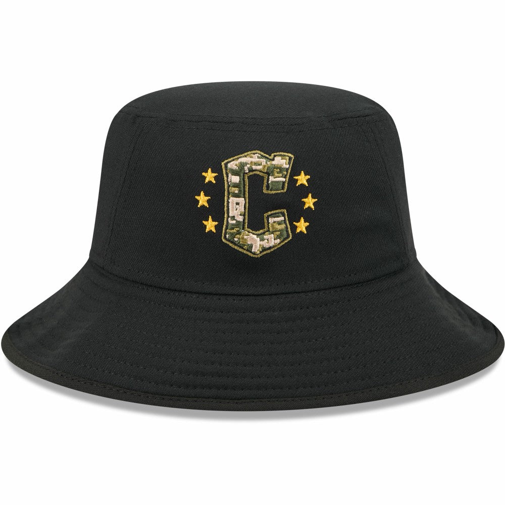 Cleveland Guardians New Era 2024 Armed Forces Day Bucket Hat for sale