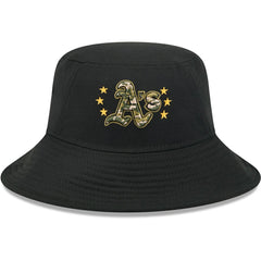 Athletics New Era 2024 Armed Forces Day Bucket Hat Sale