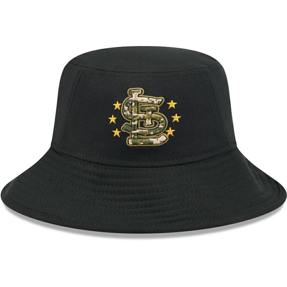 St. Louis Cardinals New Era 2024 Armed Forces Day Bucket Hat Lifestyle