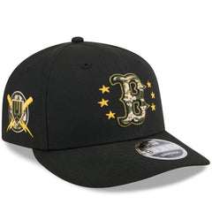 Boston Red Sox New Era 2024 Armed Forces Day Low Profile 9FIFTY Snapback Hat Clearance