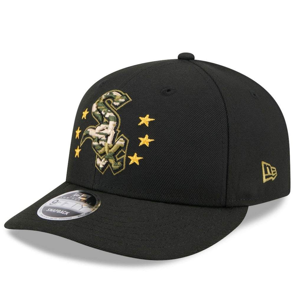 Chicago White Sox New Era 2024 Armed Forces Day Low Profile 9FIFTY Snapback Hat Lifestyle