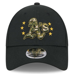 Athletics New Era 2024 Armed Forces Day 9FORTY Adjustable Hat for sale