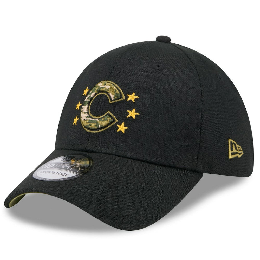 Chicago Cubs New Era 2024 Armed Forces Day 39THIRTY Flex Hat discount