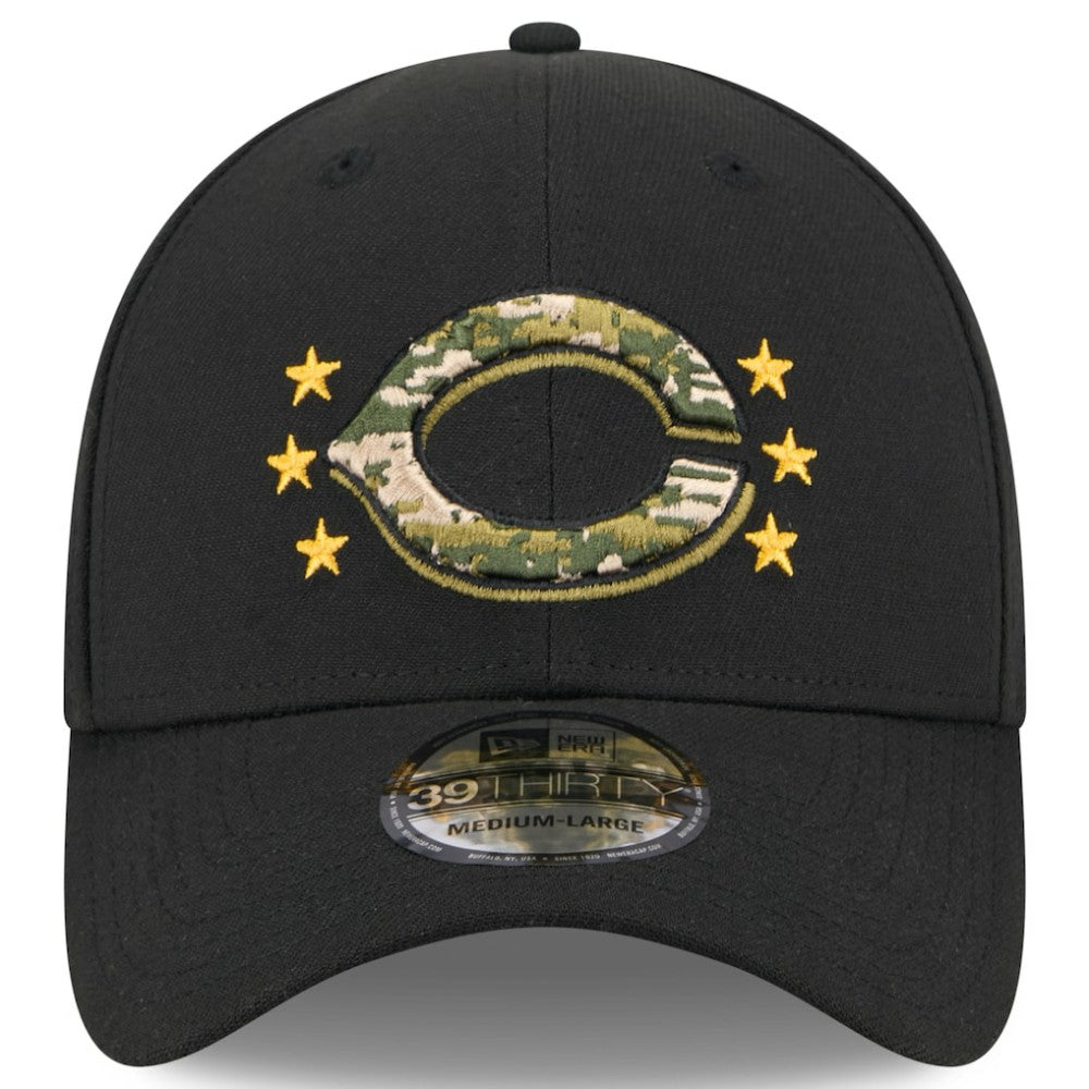 Cincinnati Reds New Era 2024 Armed Forces Day 39THIRTY Flex Hat discount