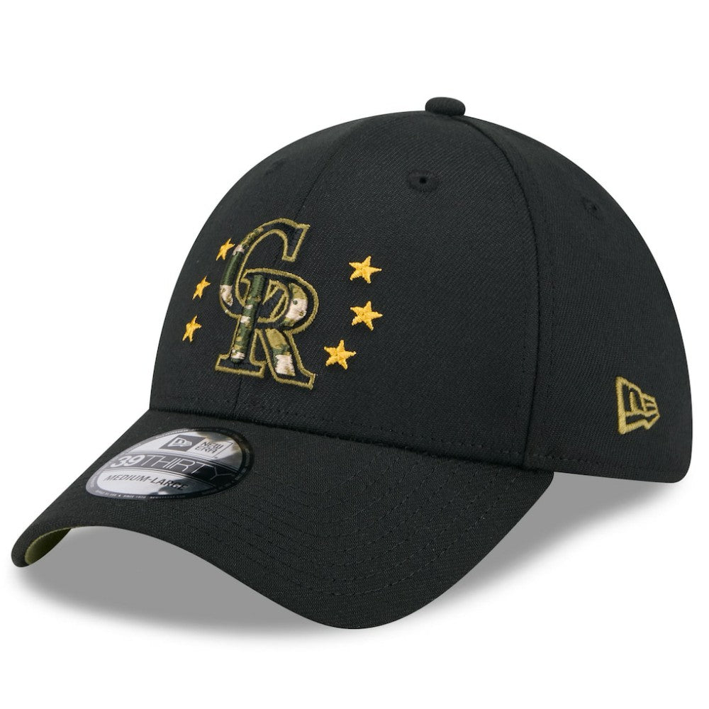 Colorado Rockies New Era 2024 Armed Forces Day 39THIRTY Flex Hat Online