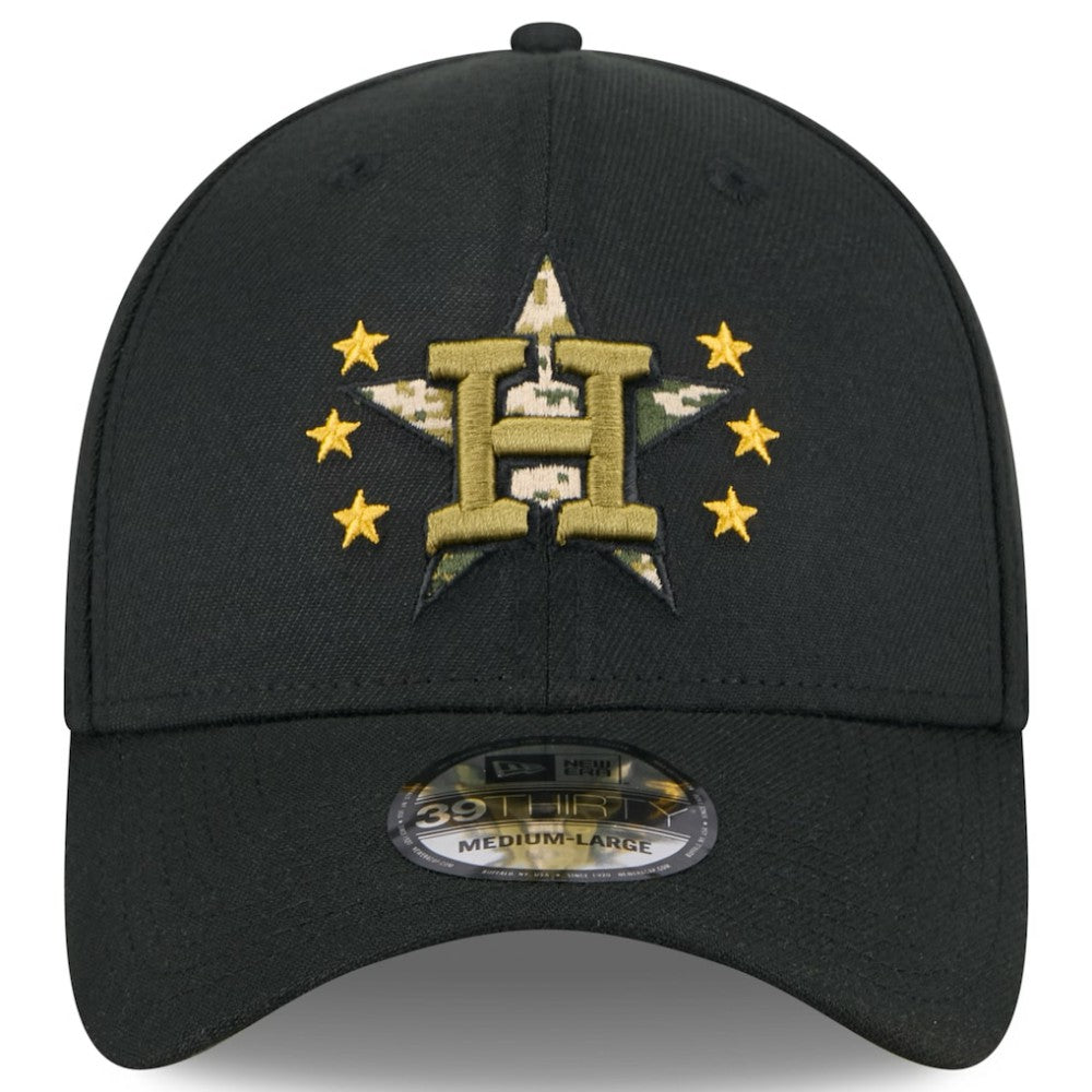 Houston Astros New Era 2024 Armed Forces Day 39THIRTY Flex Hat Clearance
