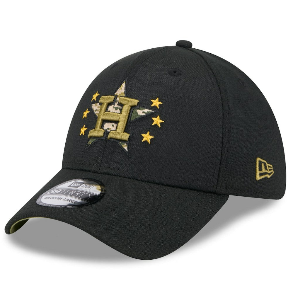 Houston Astros New Era 2024 Armed Forces Day 39THIRTY Flex Hat Clearance