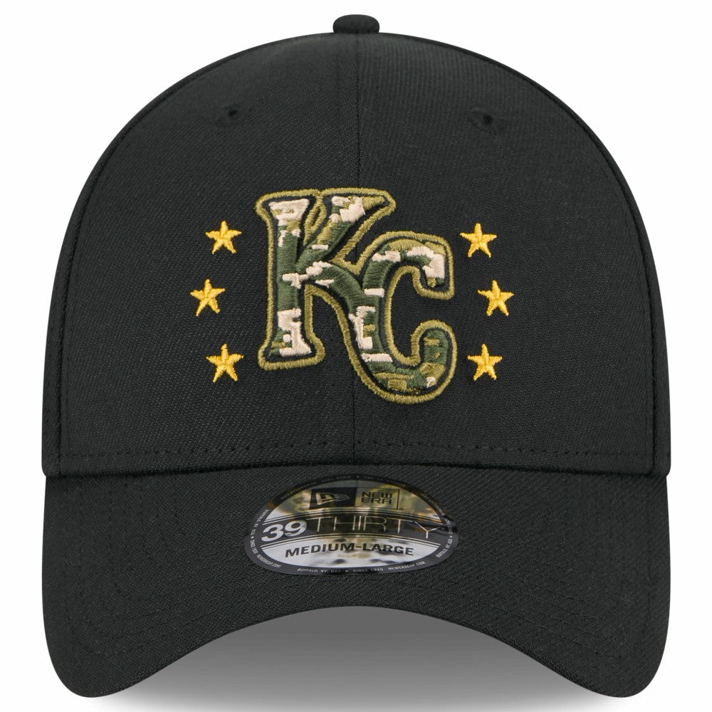 Kansas City Royals New Era 2024 Armed Forces Day 39THIRTY Flex Hat for sale