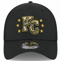 Kansas City Royals New Era 2024 Armed Forces Day 39THIRTY Flex Hat for sale