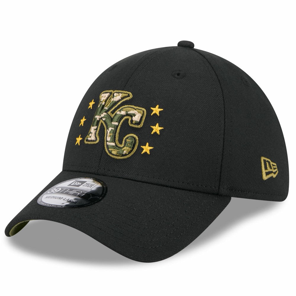 Kansas City Royals New Era 2024 Armed Forces Day 39THIRTY Flex Hat for sale