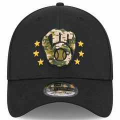 Milwaukee Brewers New Era 2024 Armed Forces Day 39THIRTY Flex Hat On Sale