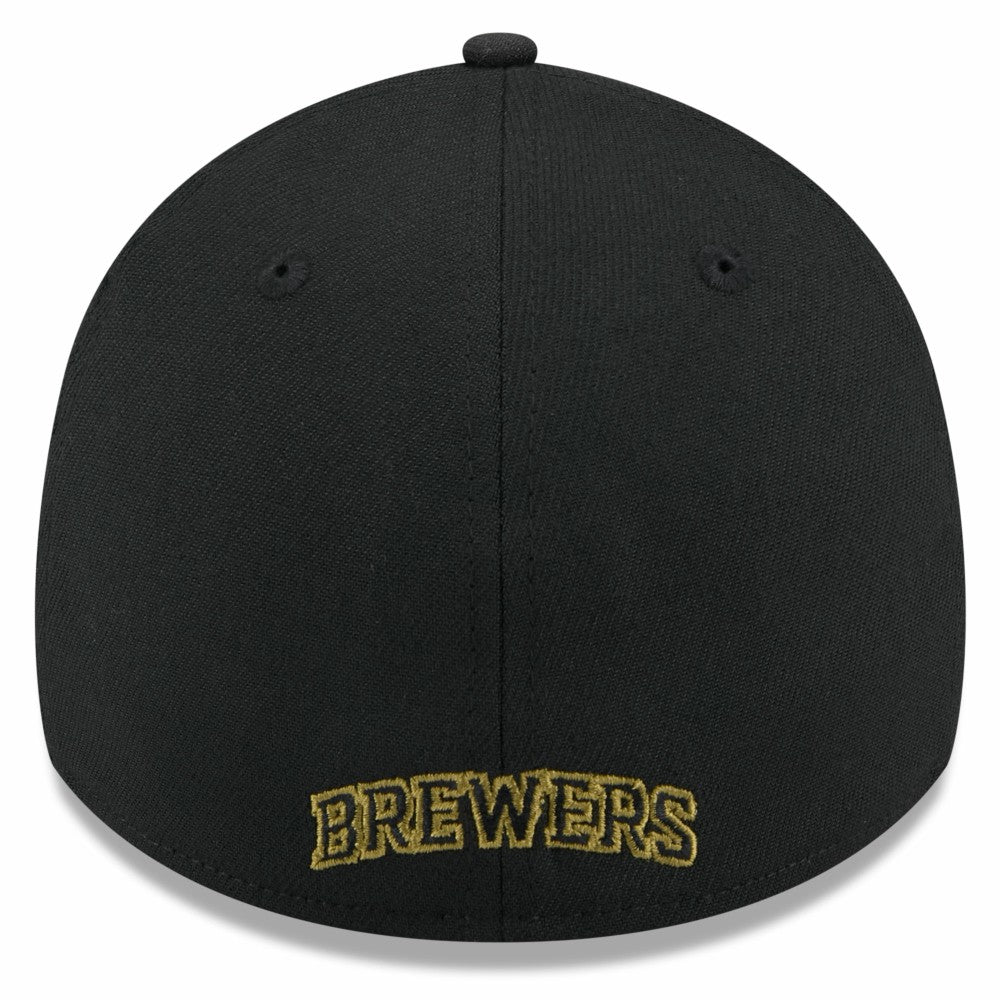 Milwaukee Brewers New Era 2024 Armed Forces Day 39THIRTY Flex Hat On Sale