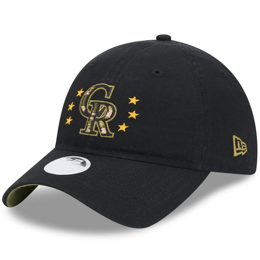 Colorado Rockies New Era Women's 2024 Armed Forces Day 9TWENTY Adjustable Hat Online