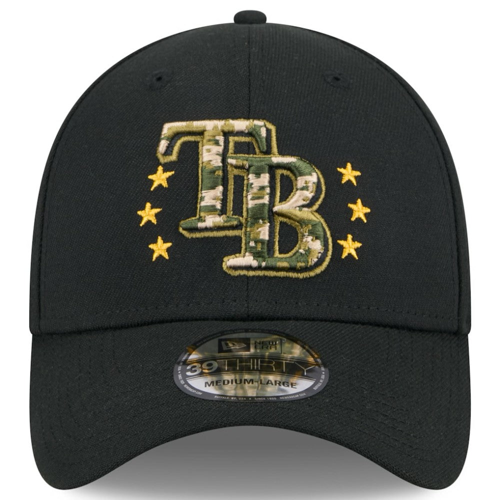 Tampa Bay Rays New Era 2024 Armed Forces Day 39THIRTY Flex Hat Sale