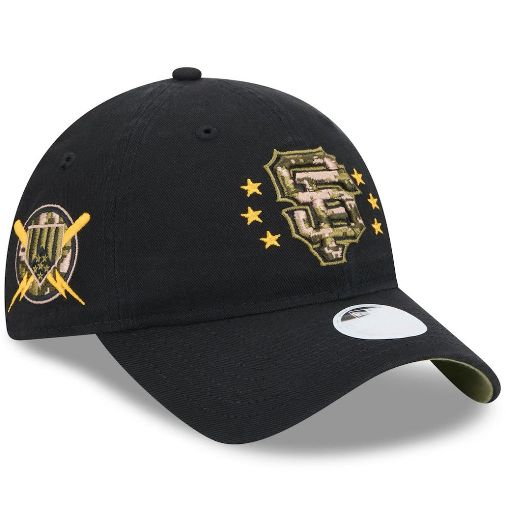 San Francisco Giants New Era Women's 2024 Armed Forces Day 9TWENTY Adjustable Hat for sale