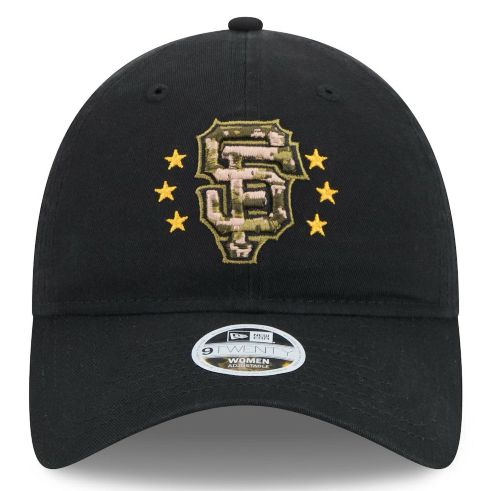 San Francisco Giants New Era Women's 2024 Armed Forces Day 9TWENTY Adjustable Hat for sale