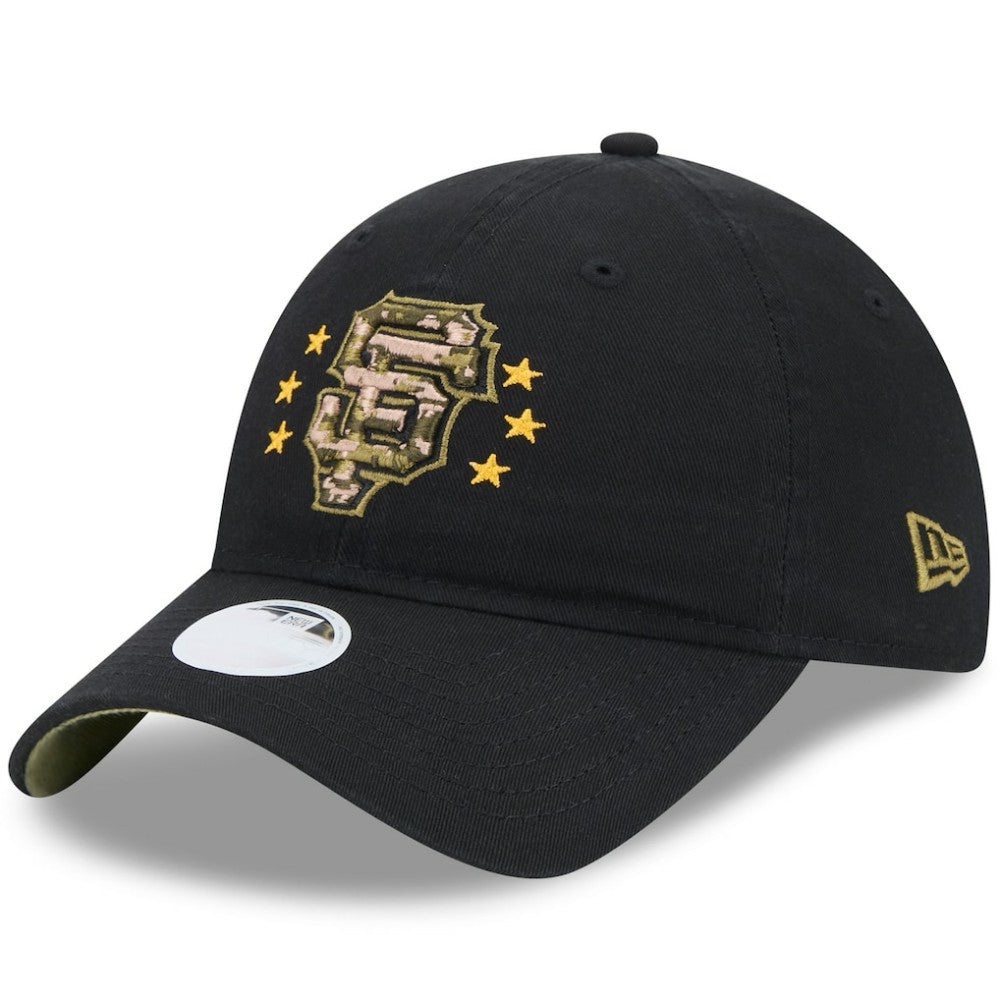 San Francisco Giants New Era Women's 2024 Armed Forces Day 9TWENTY Adjustable Hat for sale