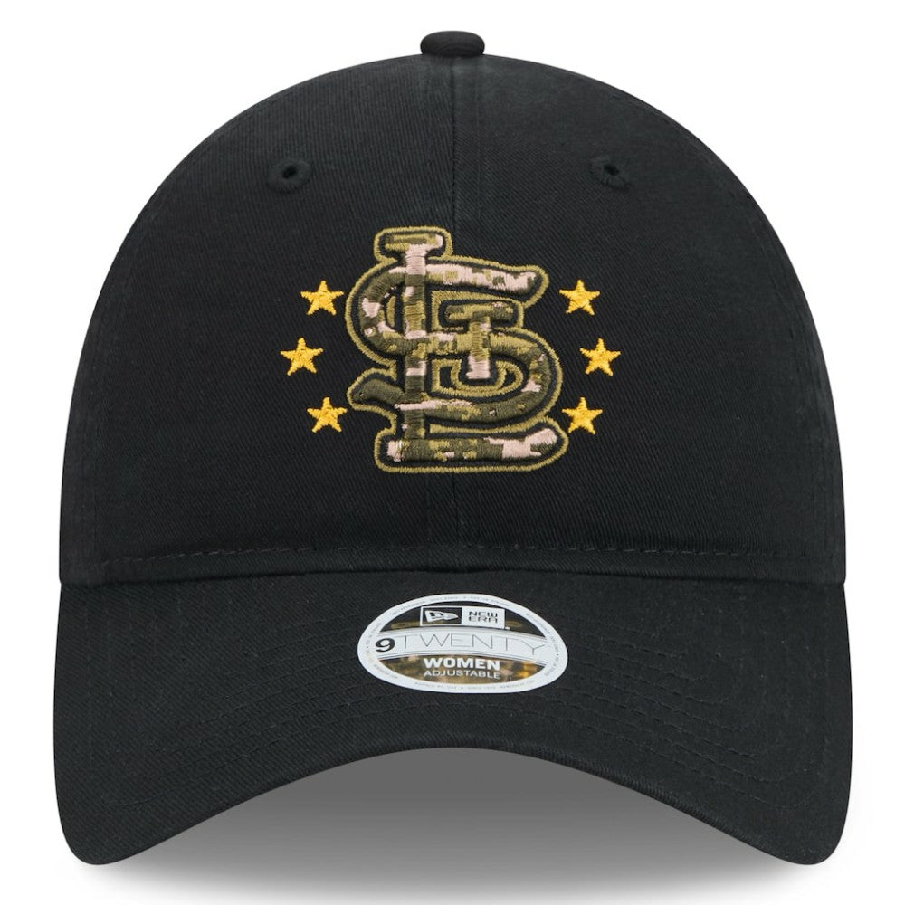 St. Louis Cardinals New Era Women's 2024 Armed Forces Day 9TWENTY Adjustable Hat Online