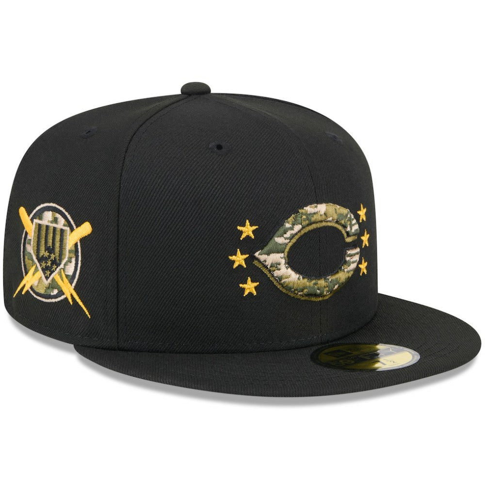 Cincinnati Reds New Era 2024 Armed Forces Day On-Field 59FIFTY Fitted Hat Sale