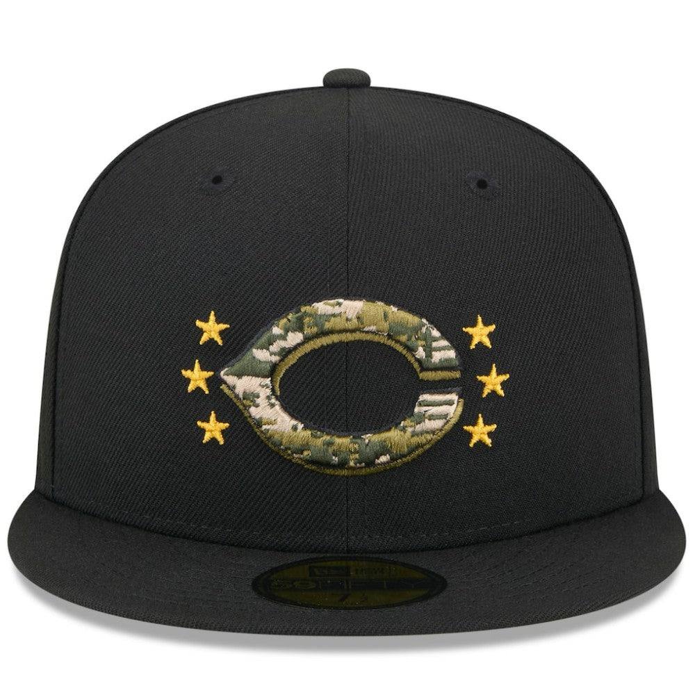 Cincinnati Reds New Era 2024 Armed Forces Day On-Field 59FIFTY Fitted Hat Sale