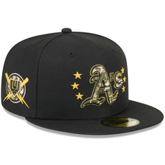 Athletics New Era 2024 Armed Forces Day On-Field 59FIFTY Fitted Hat Clearance