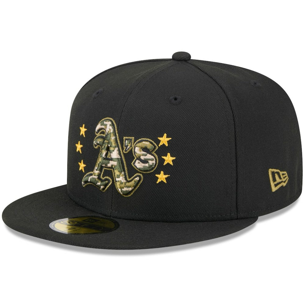 Athletics New Era 2024 Armed Forces Day On-Field 59FIFTY Fitted Hat Clearance
