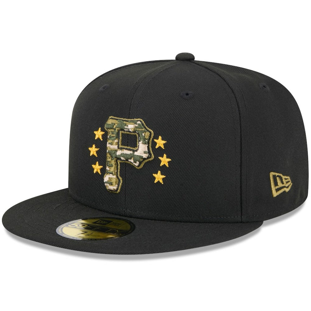 Pittsburgh Pirates New Era 2024 Armed Forces Day On-Field 59FIFTY Fitted Hat Clearance