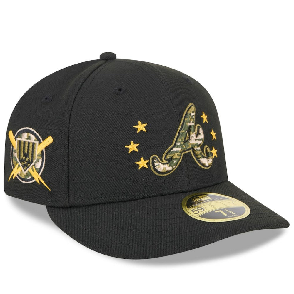 Atlanta Braves New Era 2024 Armed Forces Day Low Profile 59FIFTY Fitted Hat discount