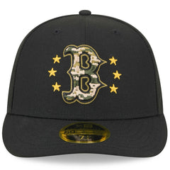 Boston Red Sox New Era 2024 Armed Forces Day Low Profile 59FIFTY Fitted Hat Lifestyle