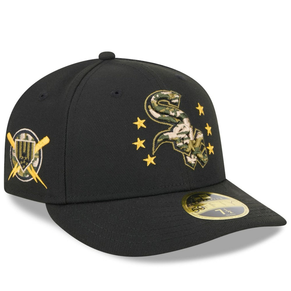 Chicago White Sox New Era 2024 Armed Forces Day Low Profile 59FIFTY Fitted Hat Lifestyle