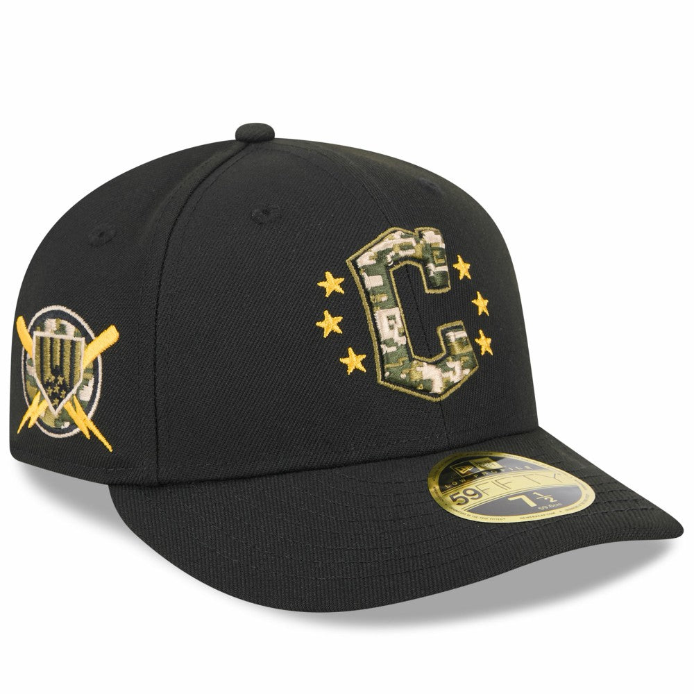 Cleveland Guardians New Era 2024 Armed Forces Day Low Profile 59FIFTY Fitted Hat On Sale
