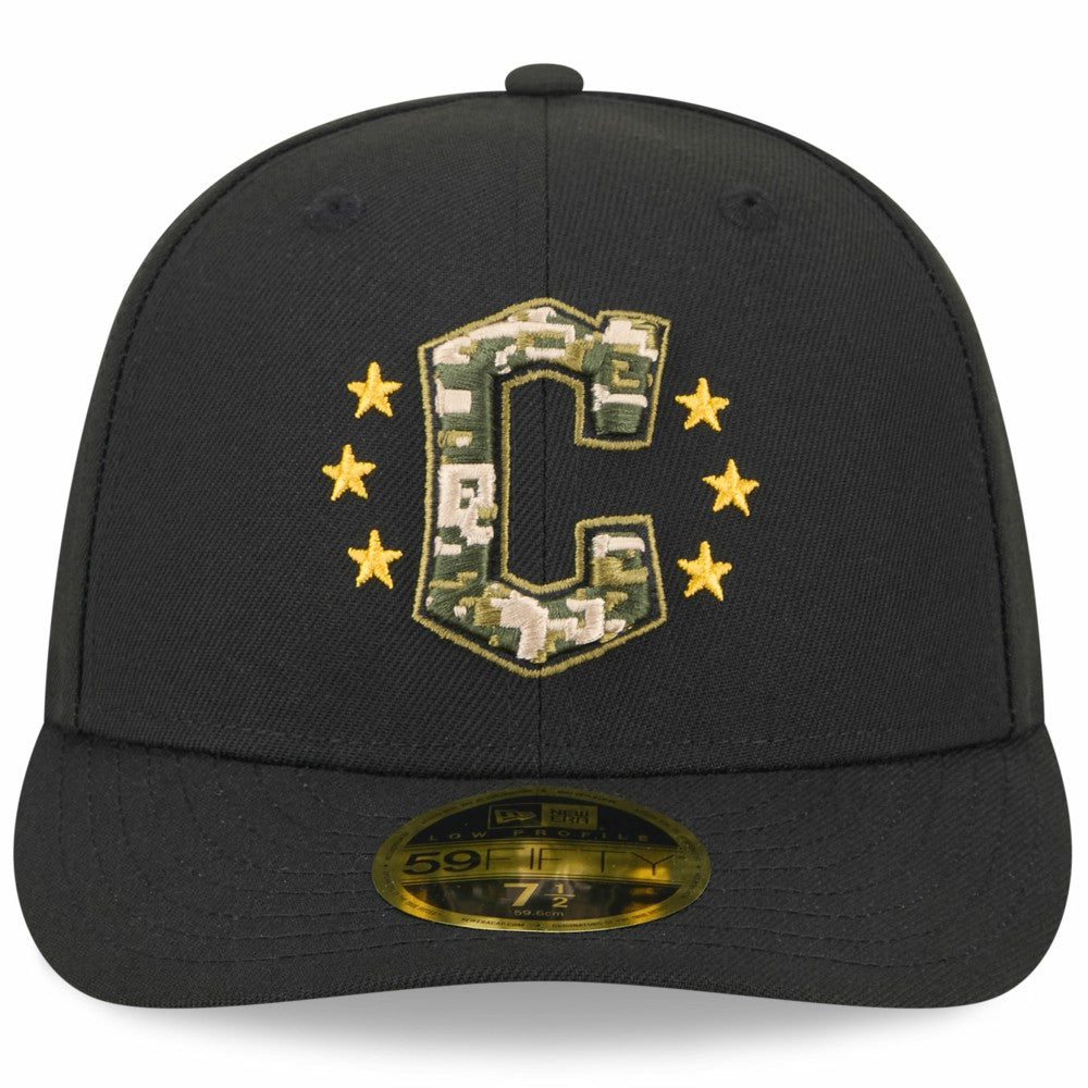 Cleveland Guardians New Era 2024 Armed Forces Day Low Profile 59FIFTY Fitted Hat On Sale