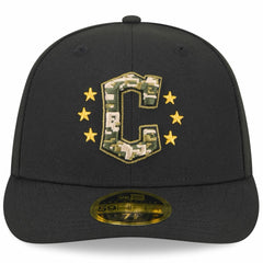 Cleveland Guardians New Era 2024 Armed Forces Day Low Profile 59FIFTY Fitted Hat On Sale