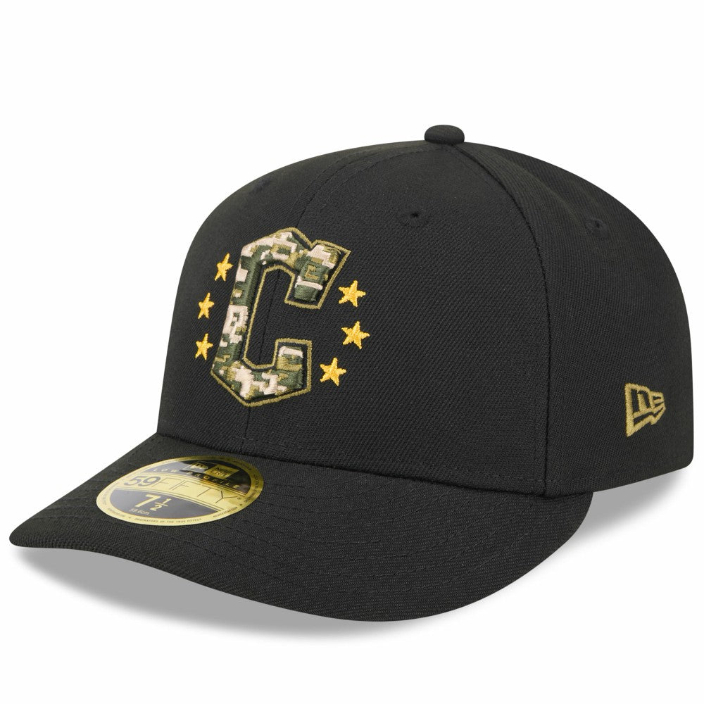 Cleveland Guardians New Era 2024 Armed Forces Day Low Profile 59FIFTY Fitted Hat On Sale