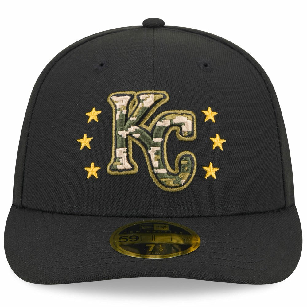 Kansas City Royals New Era 2024 Armed Forces Day Low Profile 59FIFTY Fitted Hat On Sale