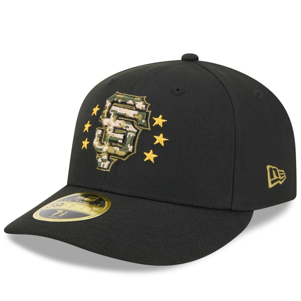San Francisco Giants New Era 2024 Armed Forces Day Low Profile 59FIFTY Fitted Hat Lifestyle