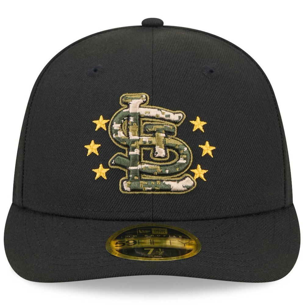 St. Louis Cardinals New Era 2024 Armed Forces Day Low Profile 59FIFTY Fitted Hat Clearance