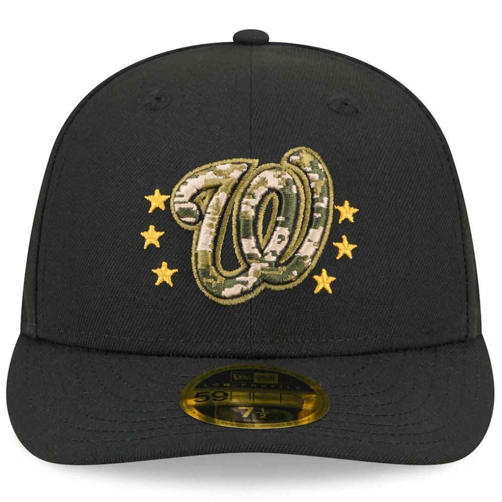 Washington Nationals New Era 2024 Armed Forces Day Low Profile 59FIFTY Fitted Hat Lifestyle