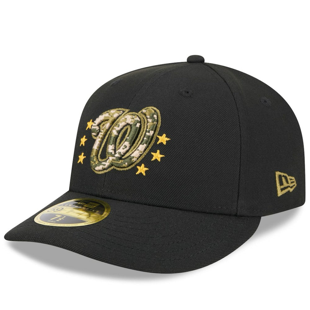 Washington Nationals New Era 2024 Armed Forces Day Low Profile 59FIFTY Fitted Hat Lifestyle