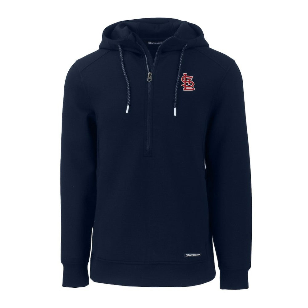 St. Louis Cardinals Cutter & Buck Roam Eco Half-Zip Recycled Pullover Hoodie Sale