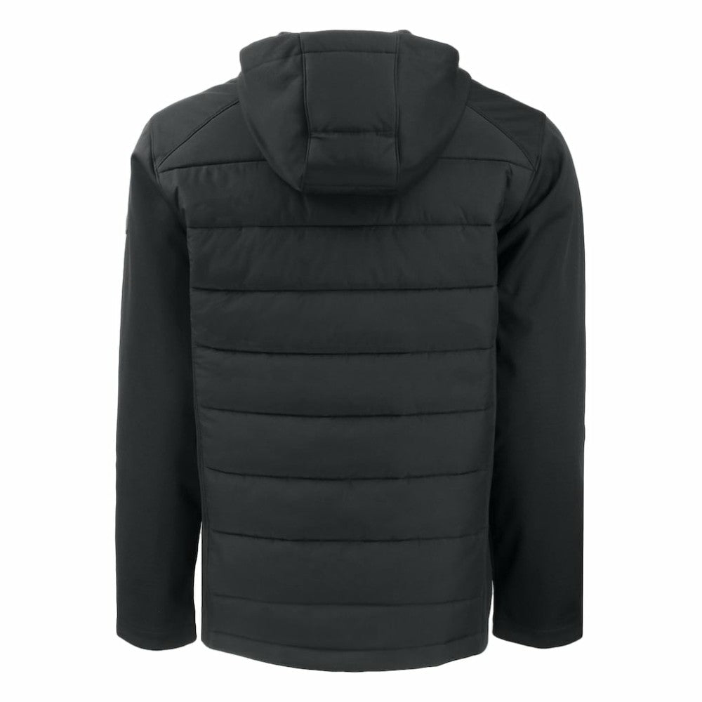 Los Angeles Dodgers Cutter & Buck Evoke Hybrid Eco Softshell Recycled Full-Zip Hoodie for sale