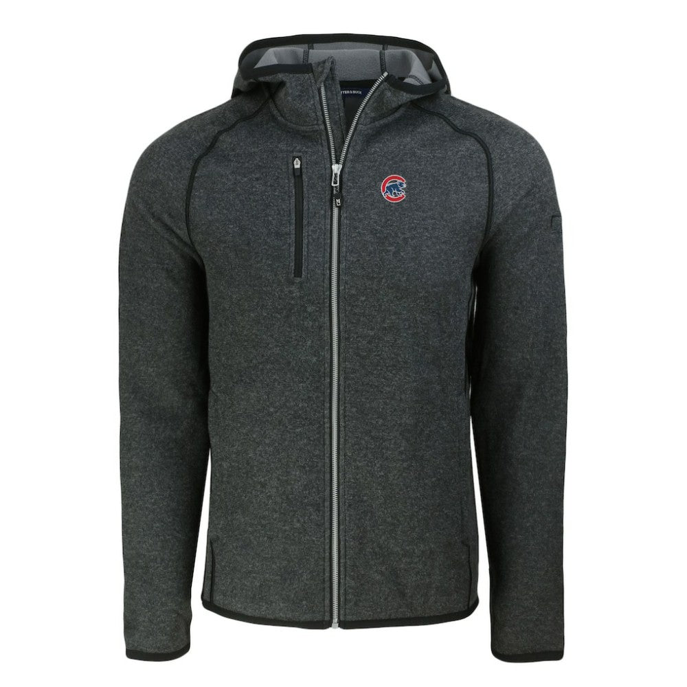Chicago Cubs Cutter & Buck Mainsail Full-Zip Hooded Jacket Clearance
