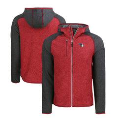 Cleveland Guardians Cutter & Buck Mainsail Full-Zip Hooded Jacket On Sale